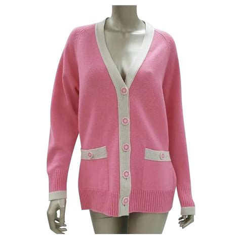 chanel pink cardigan 2021|Chanel cardigan suit.